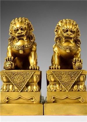 辦公室風水擺件-風水獅擺件 你的辦公室里擺了嗎？