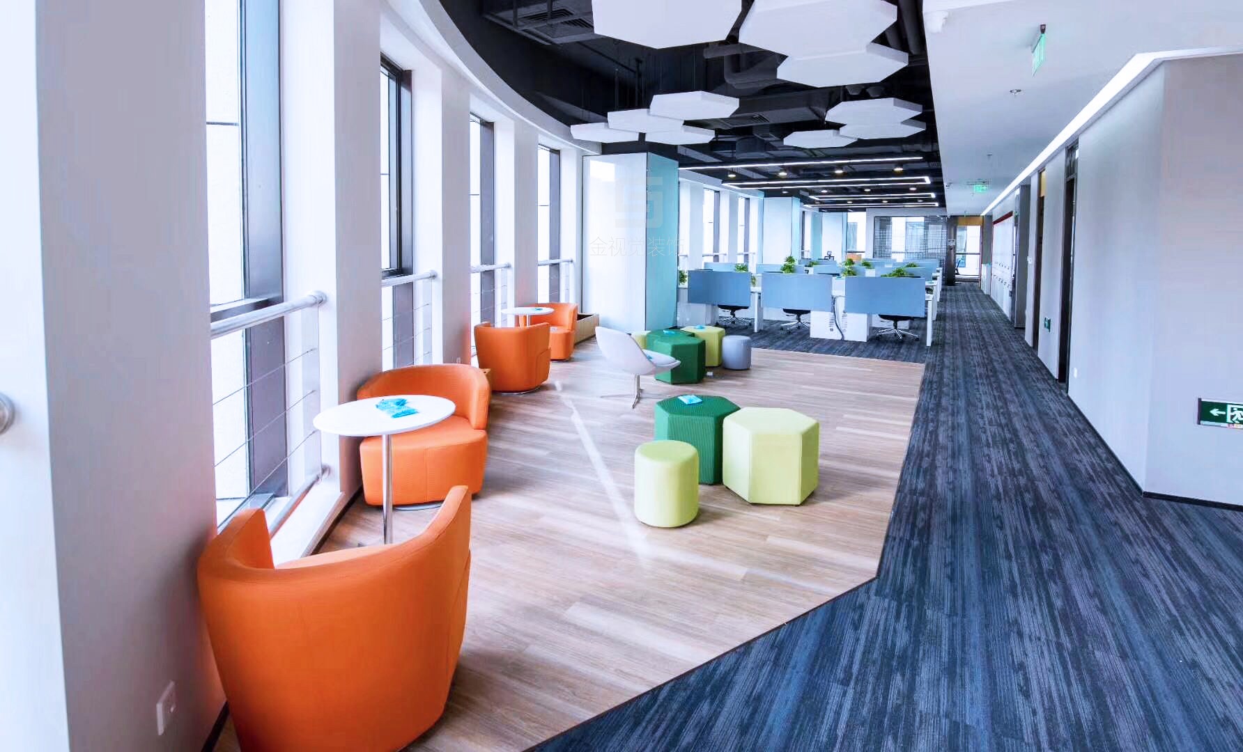 外企公司休息區(qū)裝修設(shè)計