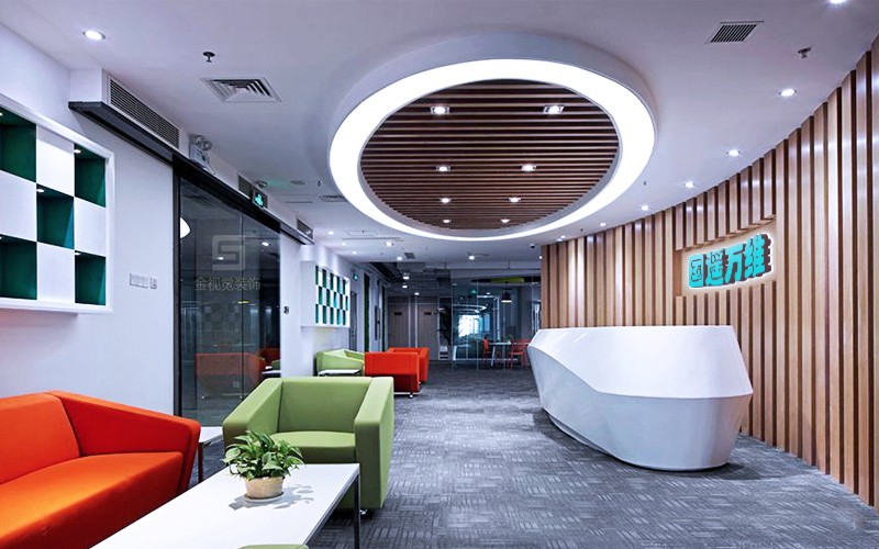 辦公室裝修前廳設(shè)計