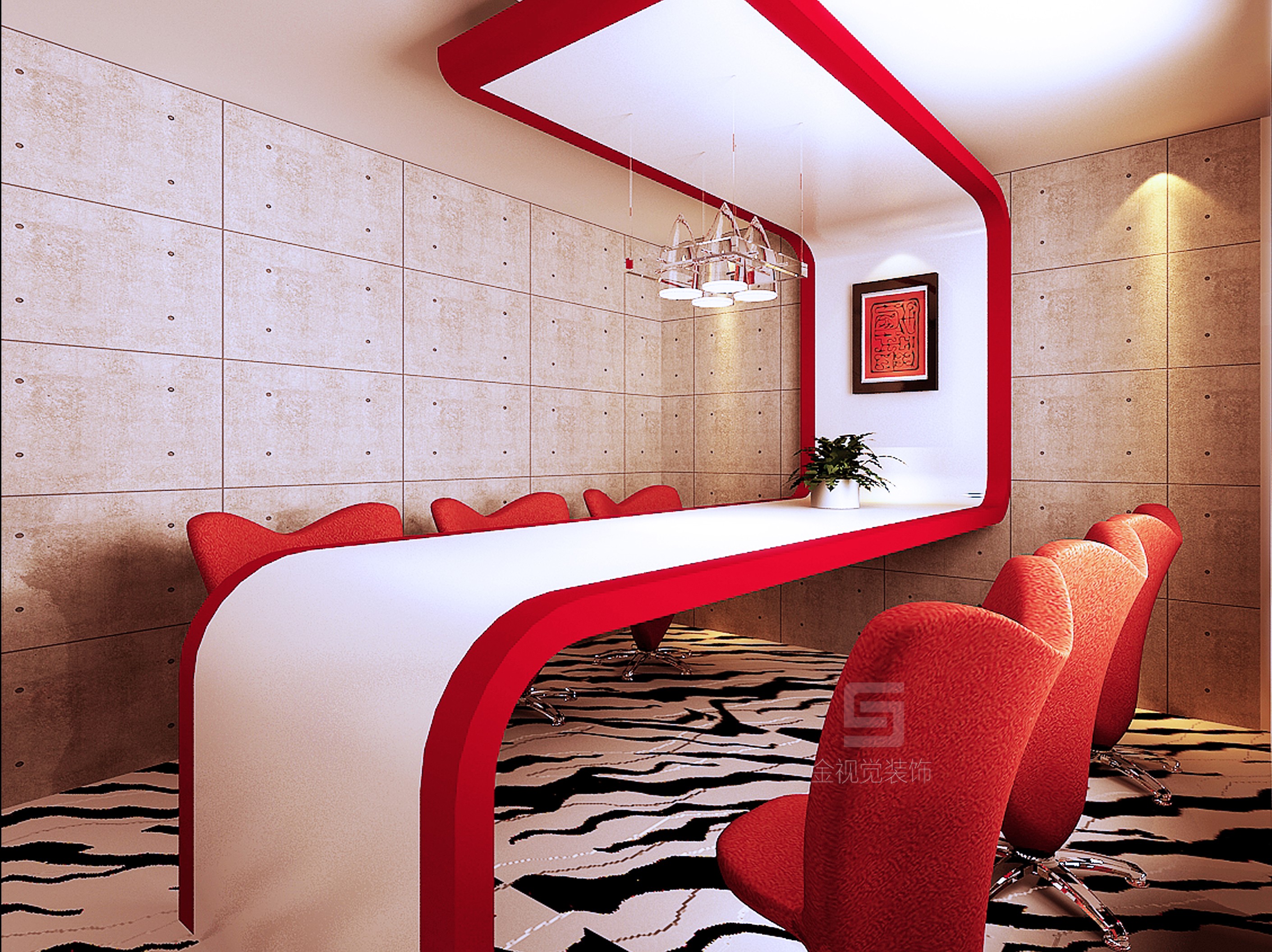 傳媒公司會議室設計