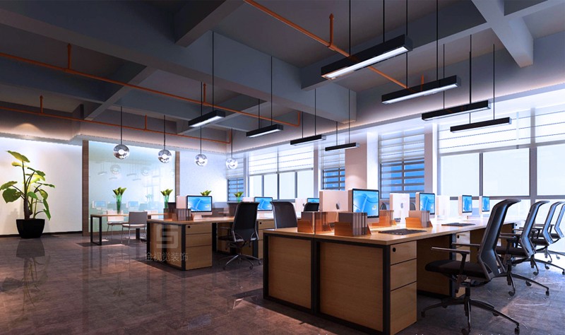 傳媒公司辦公區(qū)設(shè)計