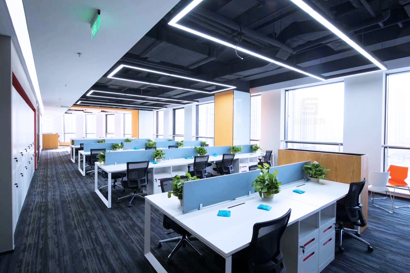外企公司辦公區(qū)裝修設(shè)計(jì)