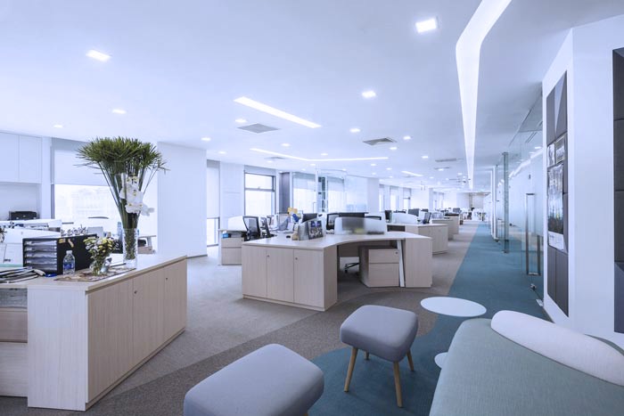 辦公室過道動線區(qū)域設計