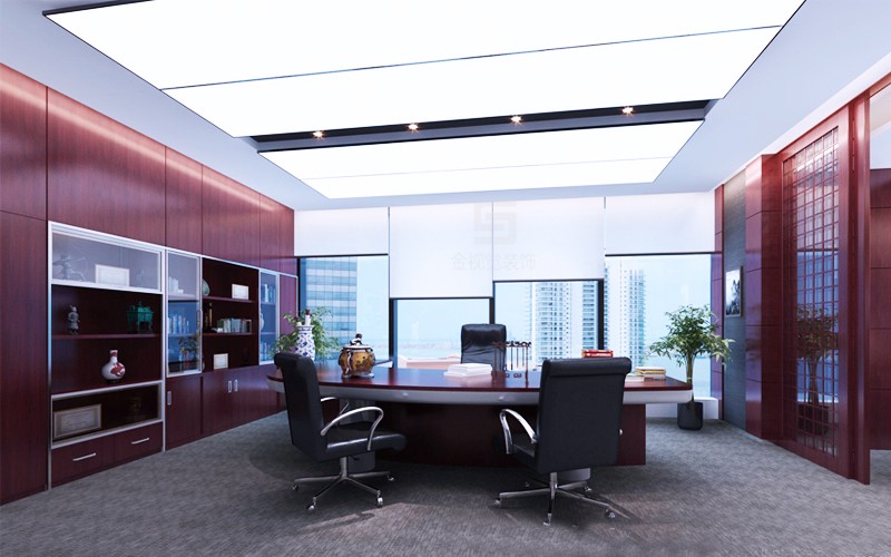 投資公司總經(jīng)理室設(shè)計(jì)