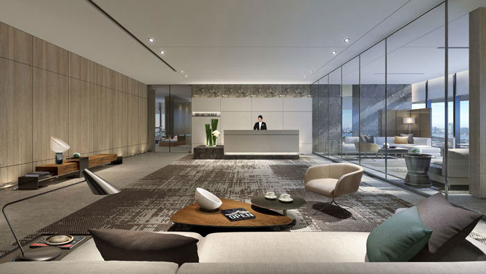 辦公室寫字樓裝修設(shè)計常用的裝修風(fēng)格的分類和選擇--現(xiàn)代簡約風(fēng)格